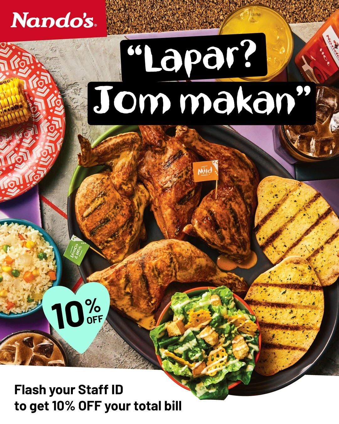Nando's : 10% OFF